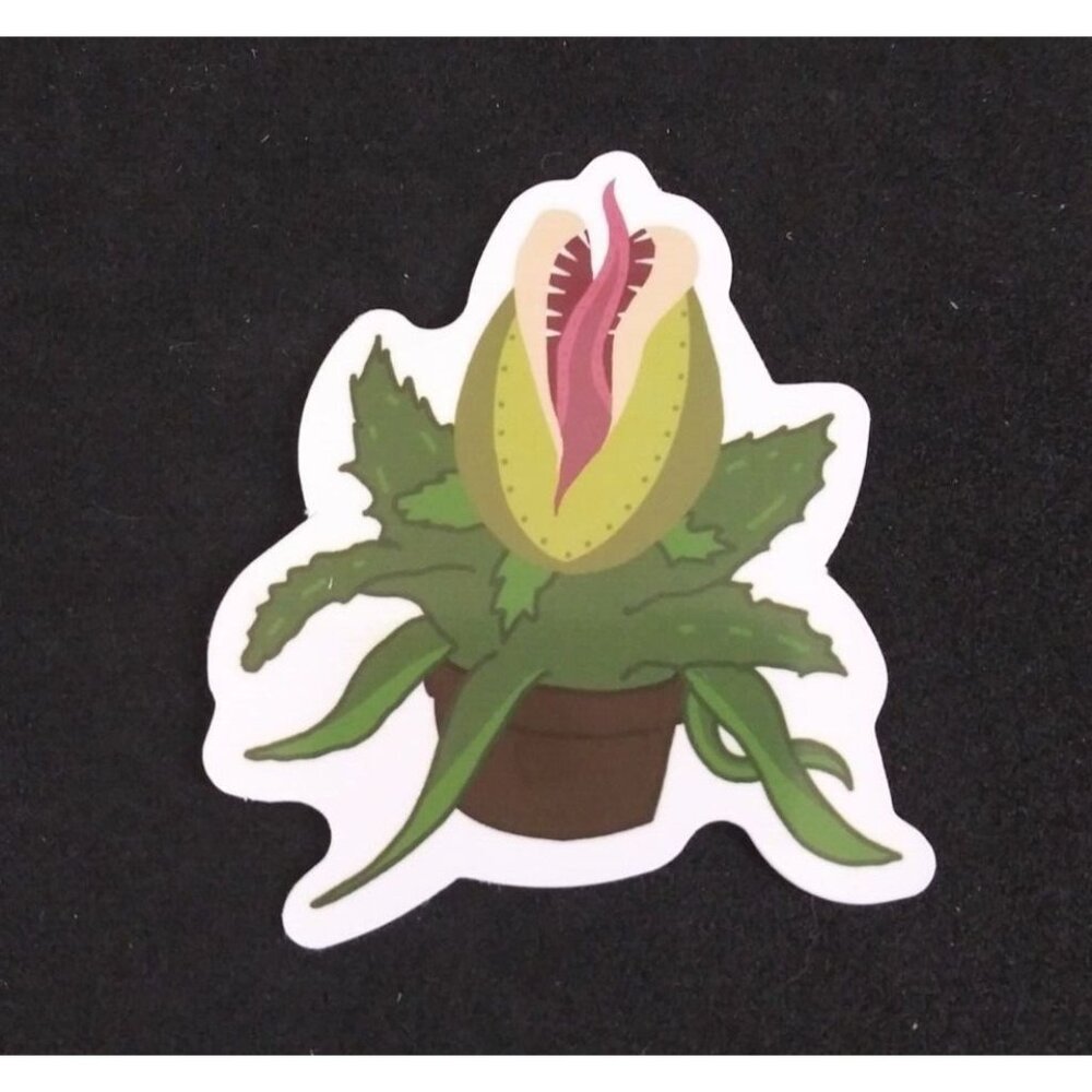 10/$10 Audrey II Animated Little Shop Of Horrors Sticker 2.25" x 1.5" (AAG)